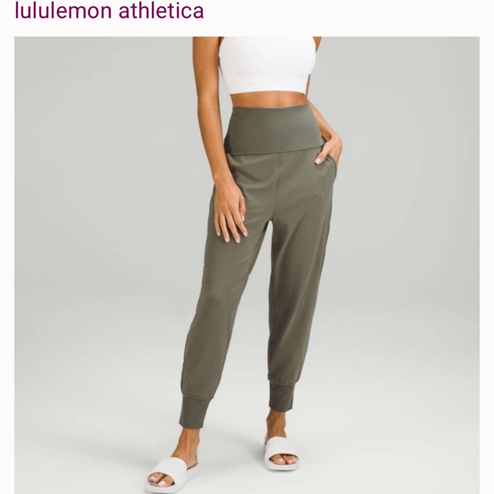 Lululemon Align Super-High-Rise Ribbed-Waist Joggers